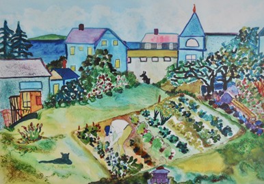 Norma Kaplis - Monhegan Gardener