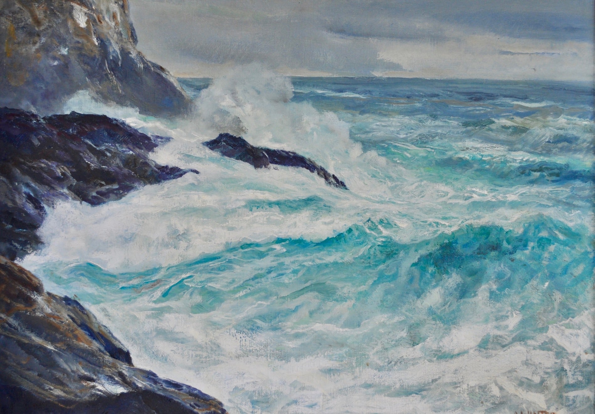 Andrew Winter - Surf at the Backside